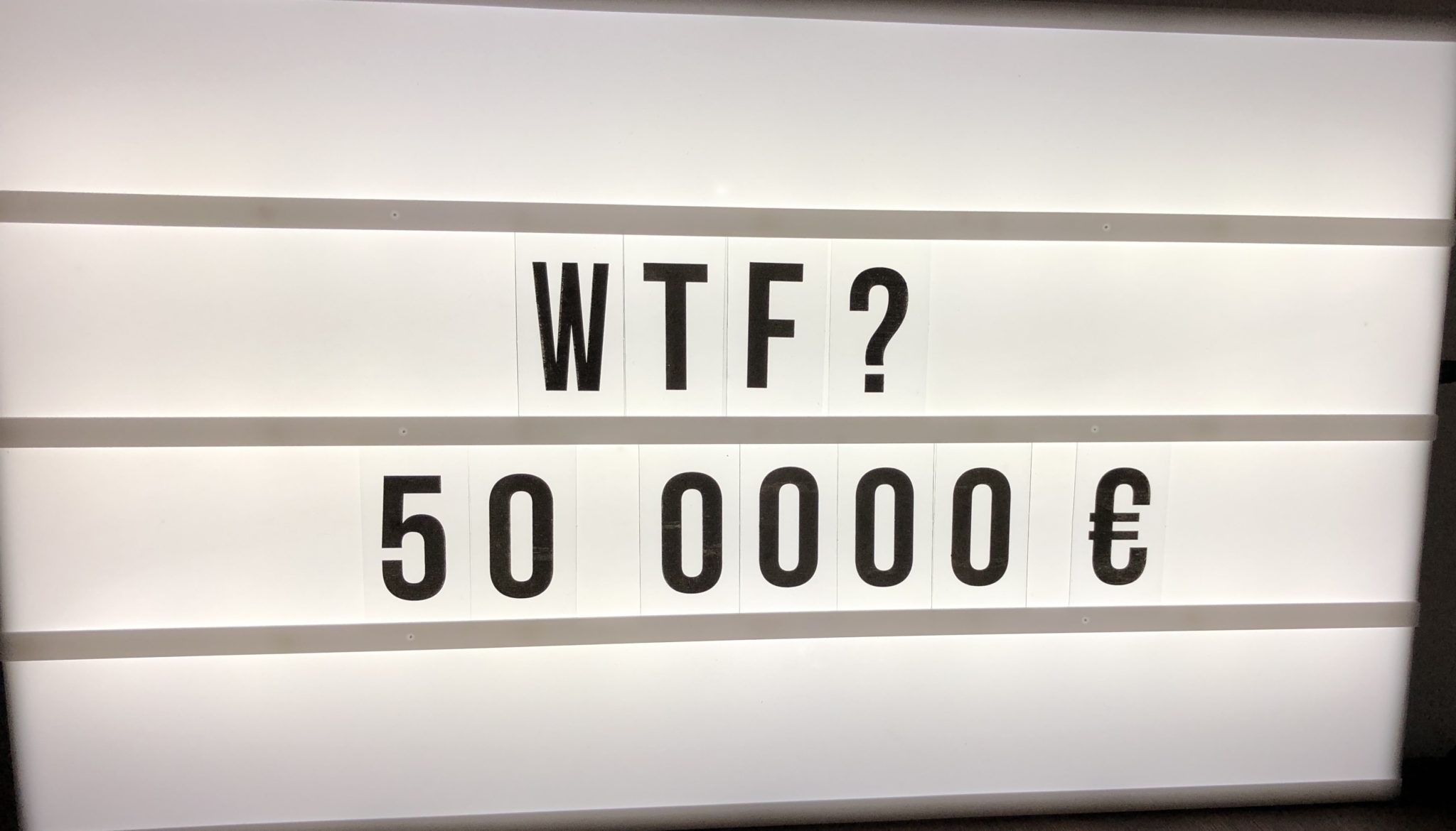 Was tun mit 50000 Euro?